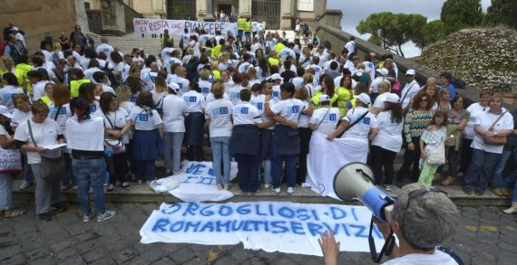 I lavoratori di Roma MUltiservizi scenderanno in sciopero il prossimo 17 dicembre 2018 ! I lavoratori di Roma MUltiservizi scenderanno in sciopero il prossimo 17 dicembre 2018 !