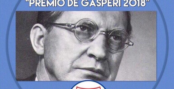 “Premio Alcide De Gasperi 2018” : riconoscimento particolare a chi crede nei valori della Dc Italiana. “Premio Alcide De Gasperi 2018” : riconoscimento particolare a chi crede nei valori della Dc Italiana.