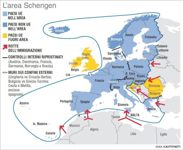 L’Europa in pillole: Il Trattato di Schengen.
