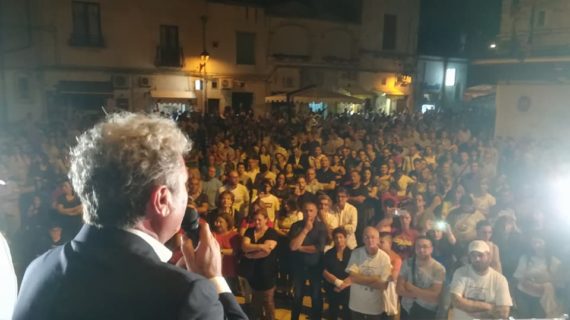 SI E’ CHIUSA VENERDI’ SERA A FRANCAVILLA FONTANA (BR) LA CAMPAGNA ELETTORALE DEL SEN. PIETRO IURLARO, CANDIDATO SINDACO DELLA CITTA’ ALLE ELEZIONI AMMINISTRATIVE DI DOMENICA 10 GIUGNO 2018