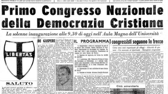 COME FAR RINASCERE QUEI VALORI E QUELLA FEDE PER LA DEMOCRAZIA CRISTIANA DI CUI MOLTO SE NE SENTE IL BISOGNO !