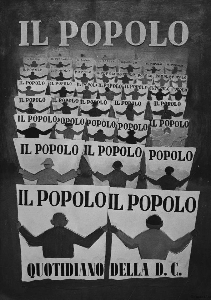 CONTINUA A RAFFORZARSI L’INIZIATIVA GIORNALISTICA DE “IL POPOLO” DELLA DEMOCRAZIA CRISTIANA !