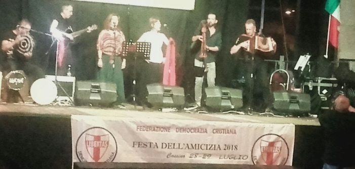 E’ IN CORSO DI SVOLGIMENTO A CASSINO (FR) LA SECONDA FESTA PROVINCIALE DELL’AMICIZIA (28-29 LUGLIO 2018).