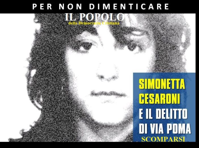 Via Poma, il 7 agosto 1990 l’omicidio di Simonetta Cesaroni.