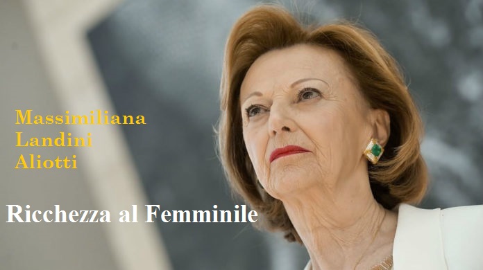 L’Italia del Business : Massimiliana Landini Aleotti, la donna più ricca d’Italia.