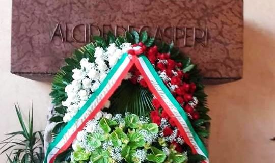 64° Anniversario della scomparsa dello Statista Alcide De Gasperi. (1954-2018)