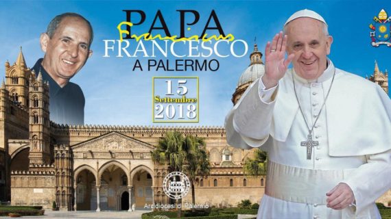 Papa Francesco a Palermo sabato 15 settembre 2018: “Chi crede in Dio non può essere mafioso !”