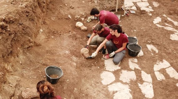 Ciociaria: ad Aquino gli scavi archeologici danno alla vita tre teste di età romana.