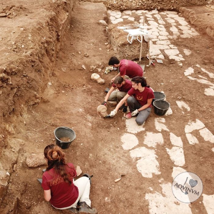 Ciociaria: ad Aquino gli scavi archeologici danno alla vita tre teste di età romana.