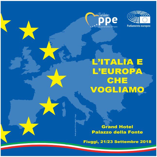 “L’Italia e l’Europa che vogliamo”: torna a Fiuggi l’annuale appuntamento con Forza Italia e PPE