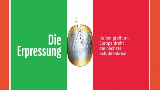 Il settimanale tedesco attacca nuovamente il nostro Paese: “La prossima crisi del debito minaccia l’Europa”.