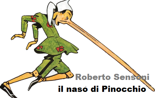 Il naso di Pinocchio……le bugie hanno le gambe corte!!