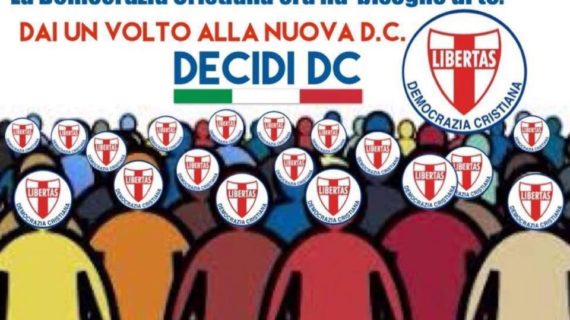 3 novembre 2018: incontro a Cerignola per il rilancio della Democrazia Cristiana in provincia di Foggia.