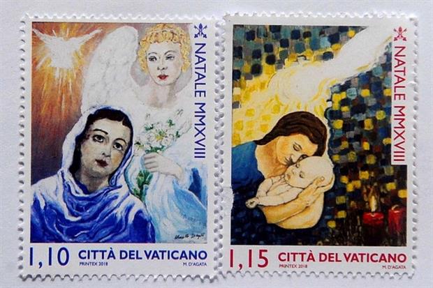 Vaticano, i francobolli di Natale disegnati in carcere di Milano Opera.