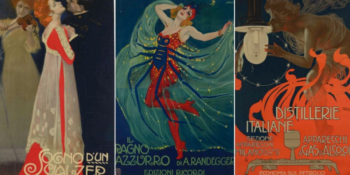 Trieste : Leopoldo Metlicovitz, “L’arte del desiderio. Manifesti di un pioniere della pubblicità”.