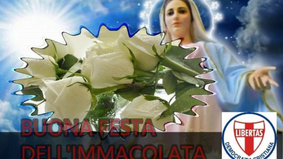 A TUTTI BUONA FESTIVITA’ DELL’IMMACOLATA CONCEZIONE !