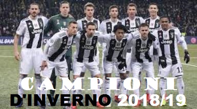 La Juventus Campione d’Inverno 2018-2019 : la Signora dei record, chi può mai fermarla?