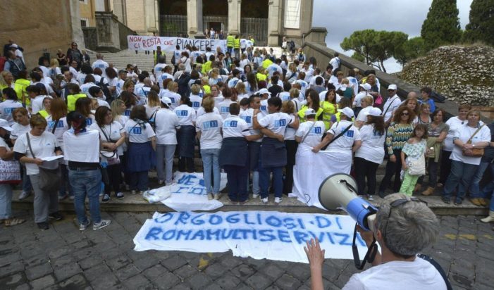 I lavoratori di Roma MUltiservizi scenderanno in sciopero il prossimo 17 dicembre 2018 !