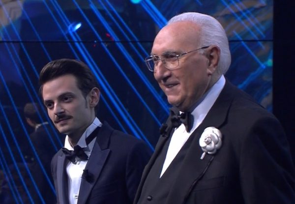 Sanremo Giovani: Pippo Baudo e Fabio Rovazzi, vince Einar.