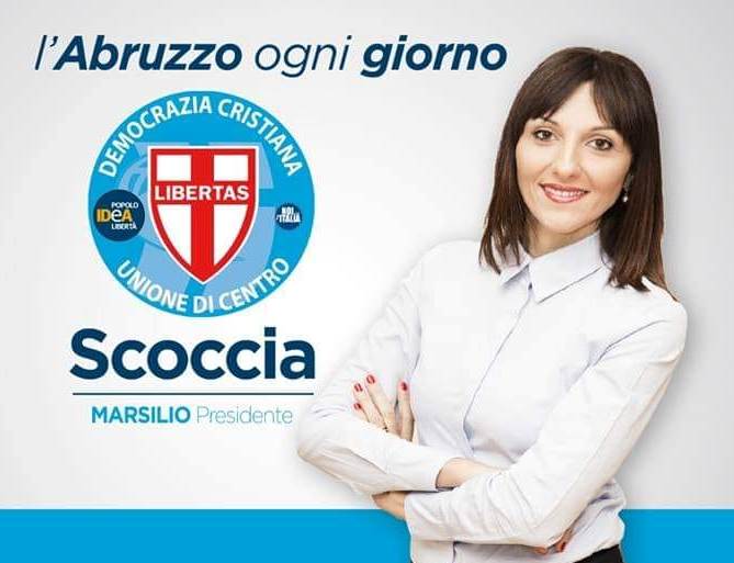 MARIANNA SCOCCIA (Sindaco di Prezza/AQ) candidata nella lista della Democrazia Cristiana alle prossime elezioni regionali dell’Abruzzo – circoscrizione de L’Aquila.