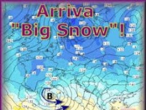Meteo: arriva BIG SNOW, la NEVE COPIOSA in PIANURA specie nel centro Nord Italia.