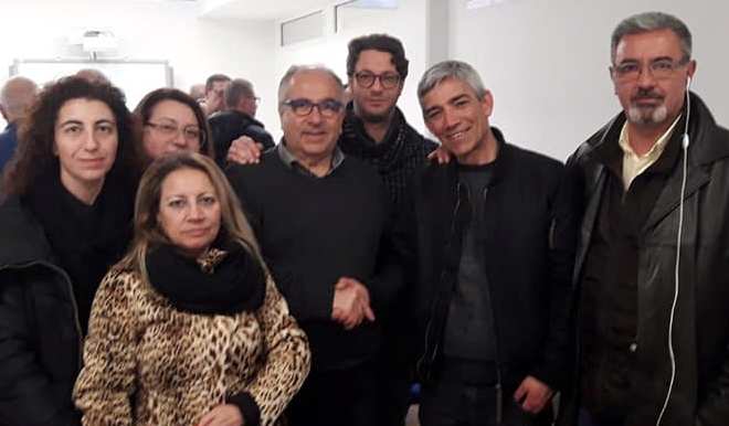 Una autorevole delegazione del Movimento femminile della D.C. barlettana presente alla riunione informativa di Asso Imprese svoltasi a Barletta.