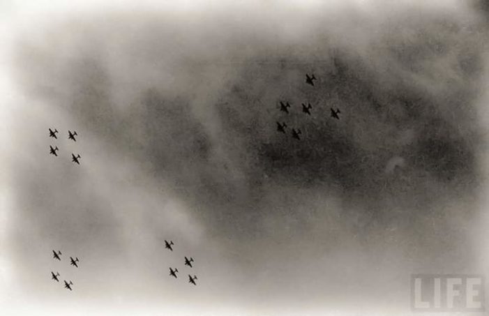 Cassino sotto i bombardieri americani: 15 marzo  1944