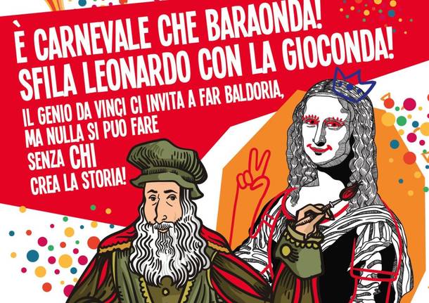 Cassano Magnano presenta un carnevale geniale: sulle orme di Leonardo Da Vinci.