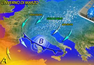 ITALIA: Neve e venti forti, tra poche ore il GRANDE RITORNO!