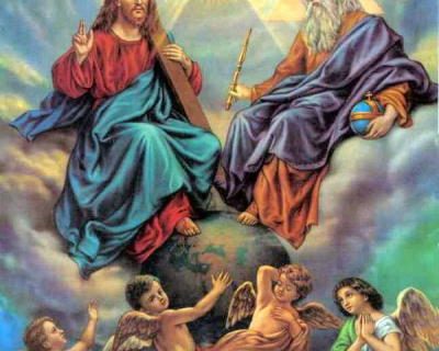 Una preghiera al Padre, al Figlio ed allo Spirito Santo.