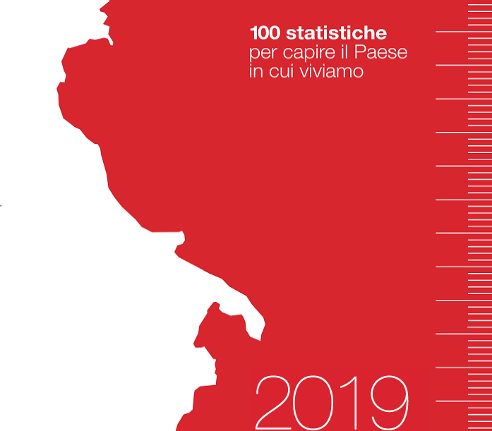 ISTAT : NOI ITALIA, PRESENTA LE 100 STATISTICHE PER CAPIRE IL PAESE IN CUI VIVIAMO.