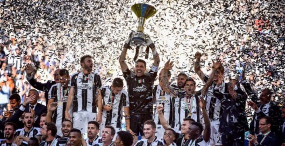 La Juventus campione d’Italia per l’ottava volta. La Juventus campione d’Italia per l’ottava volta.
