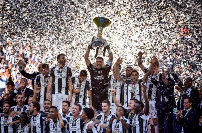 La Juventus campione d’Italia per l’ottava volta.