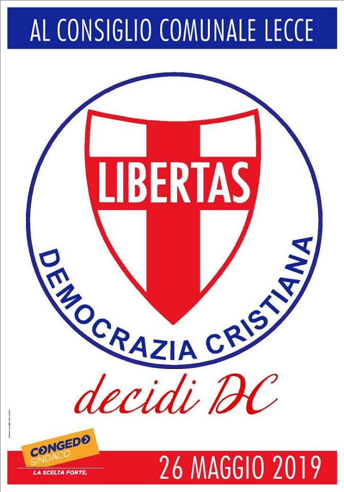 FRANCESCO GRASSO (Democrazia Cristiana): la politica bella – fatta con passione, coraggio e voglia di cambiare – è un sogno possibile che tutti possiamo condividere !