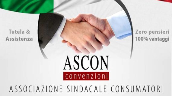 ACCORDO OPERATIVO TRA ASCON E DEMOCRAZIA CRISTIANA NELL’INTERESSE DEI CITTADINI E DEI CONSUMATORI ITALIANI.