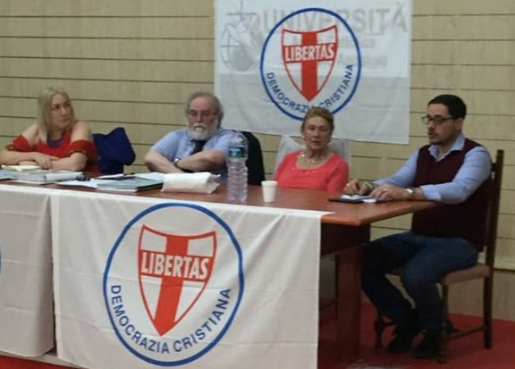 Il Presidente del Parlamento Virtuale Dott. Federico Tremarco ha presenziato ai lavori della Direzone nazionale della D.C. svoltasi a Roma