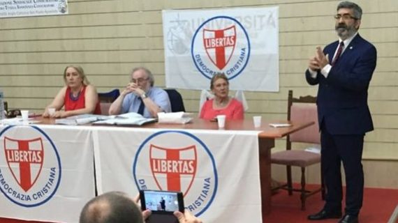 ” Lettera aperta al Segretario politico nazionale D.C. ANGELO SANDRI “: intervento del Segretario politico regionale D.C. Puglia e Responsabile naz.le Comunicazione D.C. VINCENZO DE GREGORIO alla Direzione nazionale del partito. 