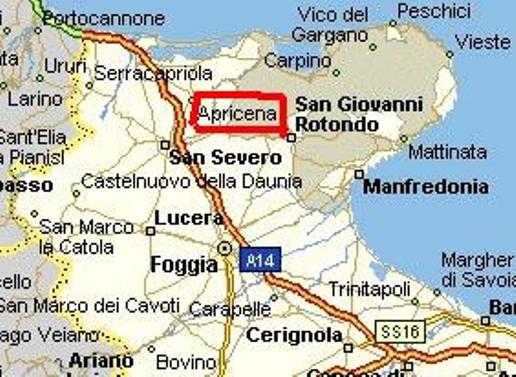 APPELLO DISPERATO DA PARTE DI UN CITTADINO DI APRICENA (PROVINCIA DI FOGGIA)