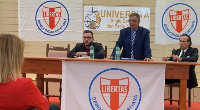 IN CORSO DI SVOLGIMENTO A ROMA IL PREANNUNCIATO INCONTRO DELLA DEMOCRAZIA CRISTIANA DI ROMA CAPITALE/AREA METROPOLITANA E DELLA PROVINCIA DI ROMA