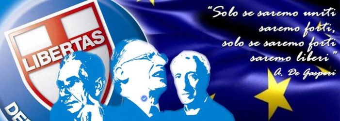 Martedì 12 novembre 2019 (ore 20.00) a Vicenza incontro della Democrazia Cristiana per il Triveneto.