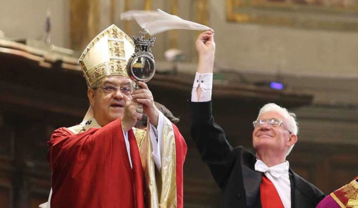 NAPOLI: SI RINNOVA IL PRODIGIO DI SAN GENNARO,  NONOSTANTE LA PANDEMIA