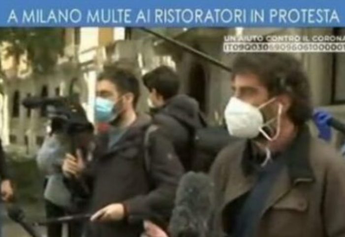 LA SOLIDARIETA’ DELLA DEMOCRAZIA CRISTIANA AI RISTORATORI ED AL PERSONALE DIPENDENTE DELLE AZIENDE INGIUSTAMENTE PERSEGUITATI PER AVER ESTERNATO LA PROPRIA PROTESTA.