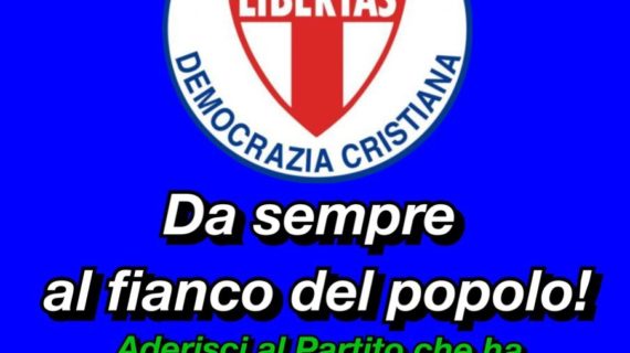 Il messaggio forte e chiaro dalla D.C. della Lombardia: è necessario rilanciare la presenza della Democrazia Cristiana su tutto il territorio nazionaleper poter fare grande l’Italia !