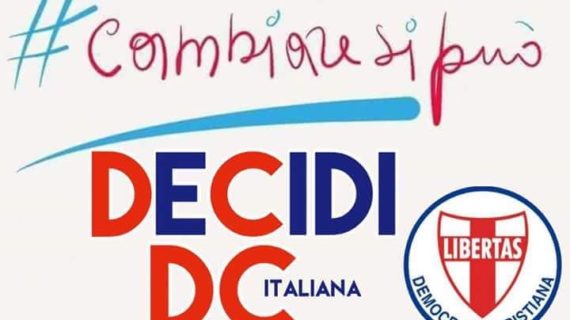 LA D.C. DEVE ESSERE CON CONVINZIONE PORTATRICE DI NOVITA’ !