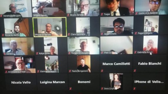 Interessante riunione in video  conferenza (lunedì 29 giugno 2020) promossa, in modalità ZOOM, dalla Democrazia Cristiana della regione Veneto