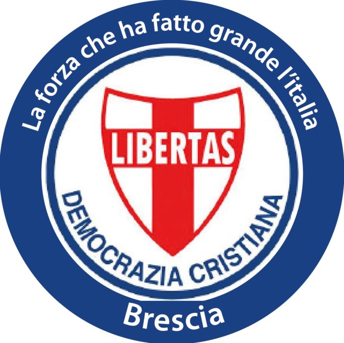 Questa sera (giovedì 09-07-2020) alle ore 19.00 riunione della Direzione provinciale della Democrazia Cristiana della provincia di Brescia