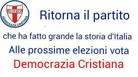 La Democrazia Cristiana scende in campo in Liguria in occasione delle prossime elezioni regionali del settembre 2020