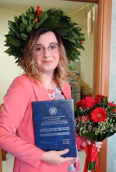 VIVISSIME CONGRATULAZIONI ALLA NEO DOTT.SSA TERESA IANNOTTI PER IL CONSEGUIMENTO DELLA LAUREA IN INGEGNERIA CIVILE ED AMBIENTALE.
