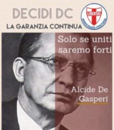 Il ricordo di Alcide De Gasperi nel 66° anniversario della sua scomparsa (19 agosto 1954)