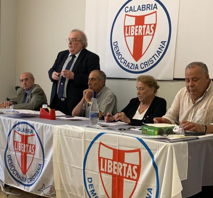 Venerdì 26 febbraio 2021 – ore 9.30 – a Lamezia Terme (CZ) – riunione del Comitato Direttivo regionale della Democrazia Cristiana della Calabria